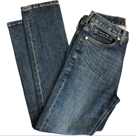 EVERLANE High Rise Straight Leg Cropped Jean | Sz 24 - Picture 7 of 9